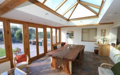 SEVERN OAK ROOF LANTERN NEWPORT, SHROPSHIRE.