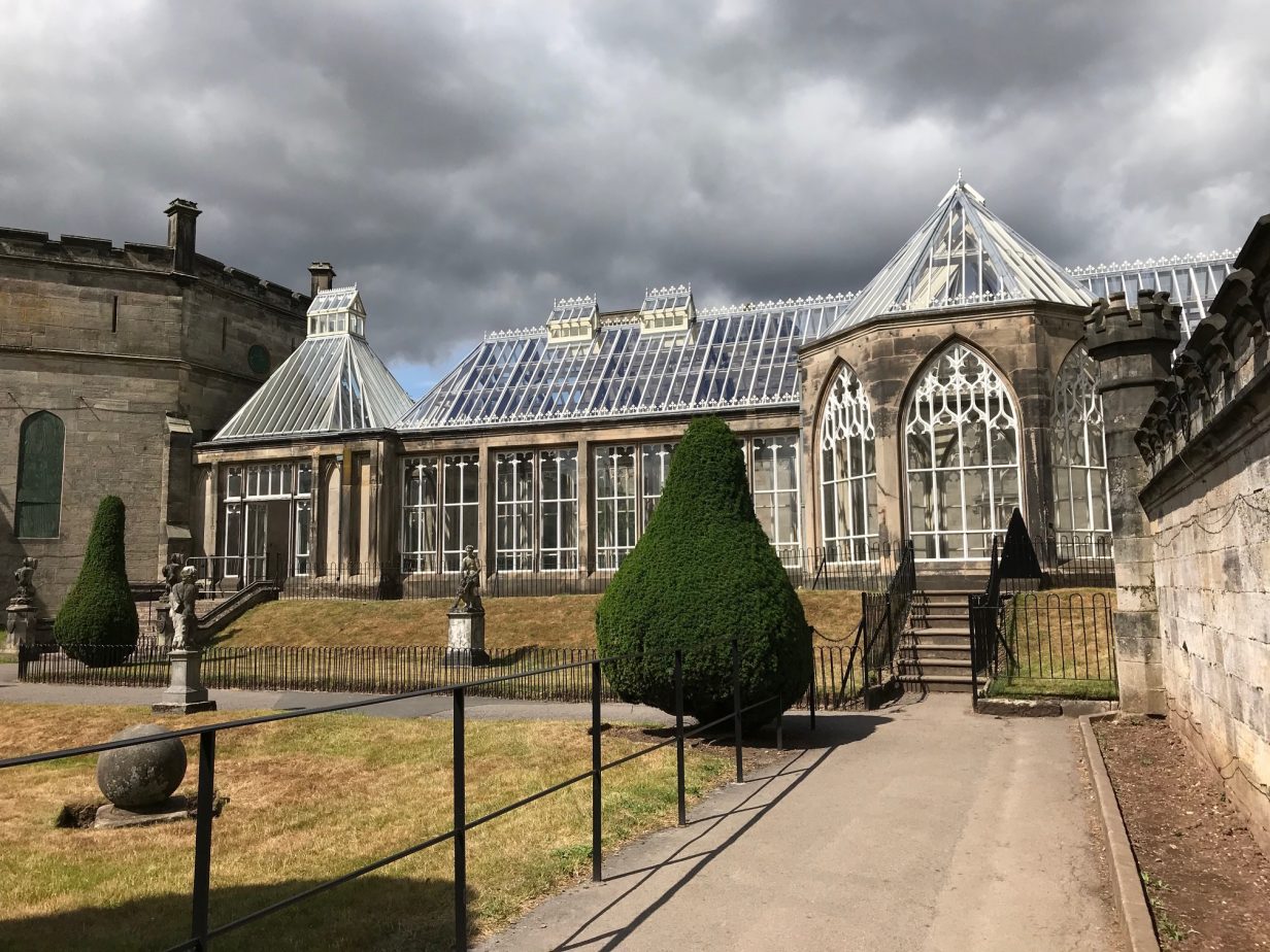 Restoring historic Alton Towers heritage conservatory located within the castle ground