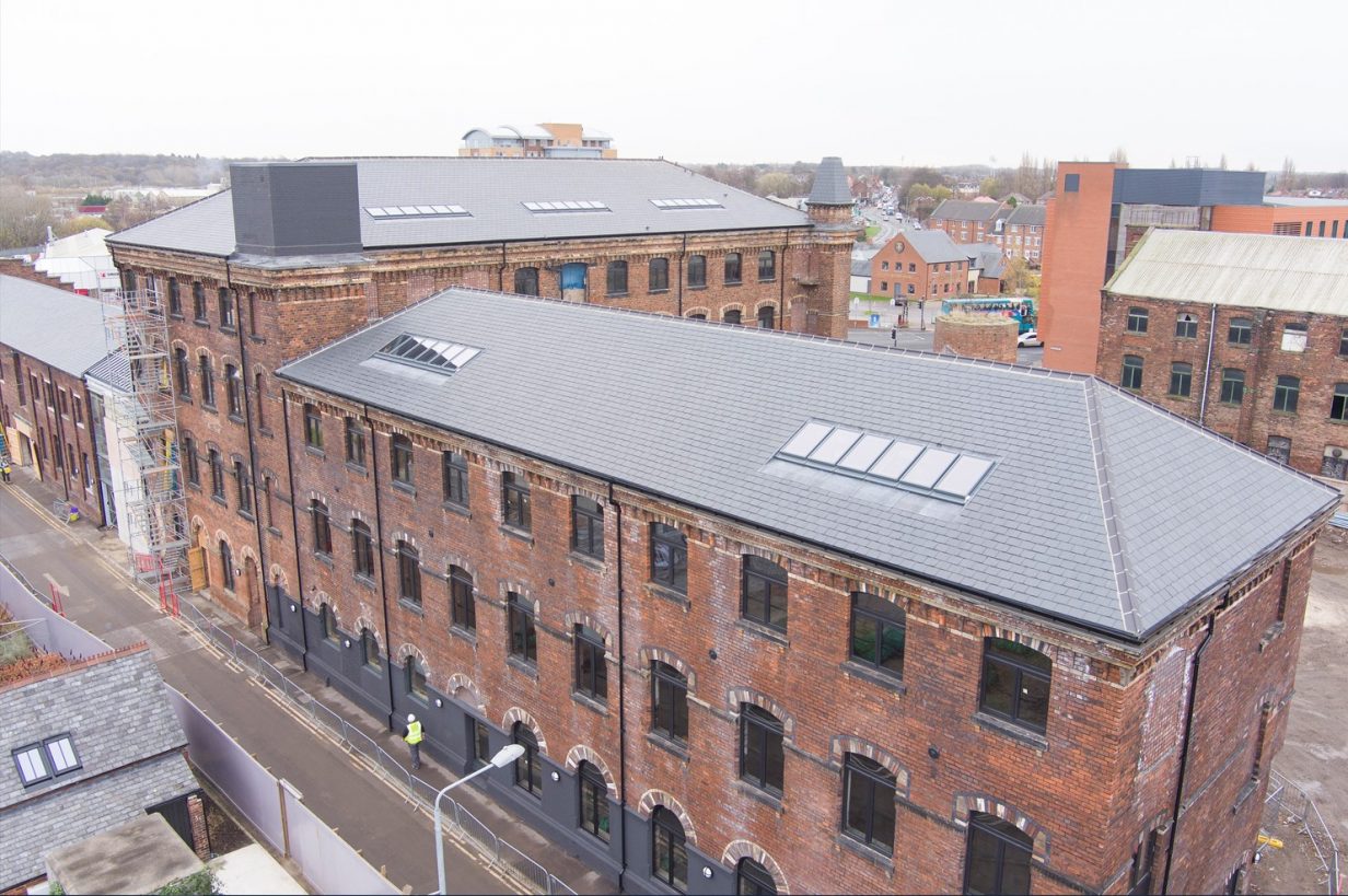 HOWELLS SUPPLIES HERITAGE PATENT GLAZING FOR TILEYARD NORTH REGENERATION SCHEME