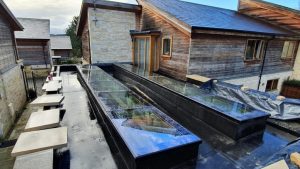 glass rafter rooflight