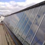 Godiva works Birmingham North lights