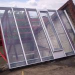 North glazing in Digbeth to the Custard Factory 1500 sq mt of glazing
